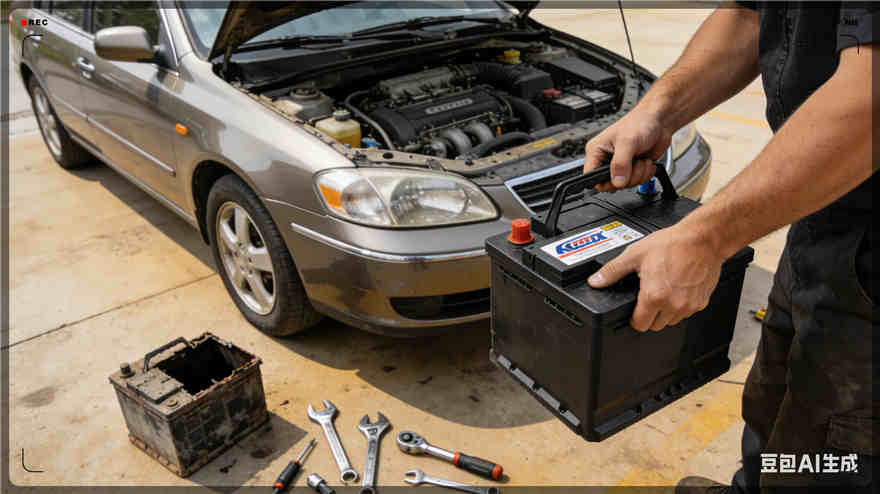 云冈区汽车换电瓶电话【案例】